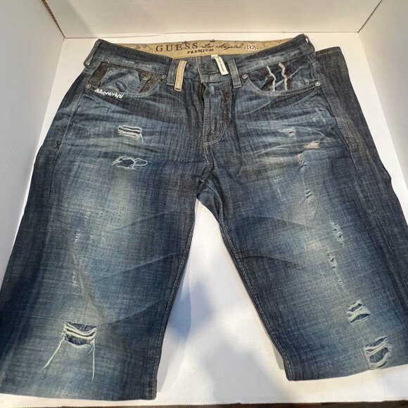 Vintage Guess Premium Los Angeles Lincoln Slim Straight 32 - Picture 4 of 6